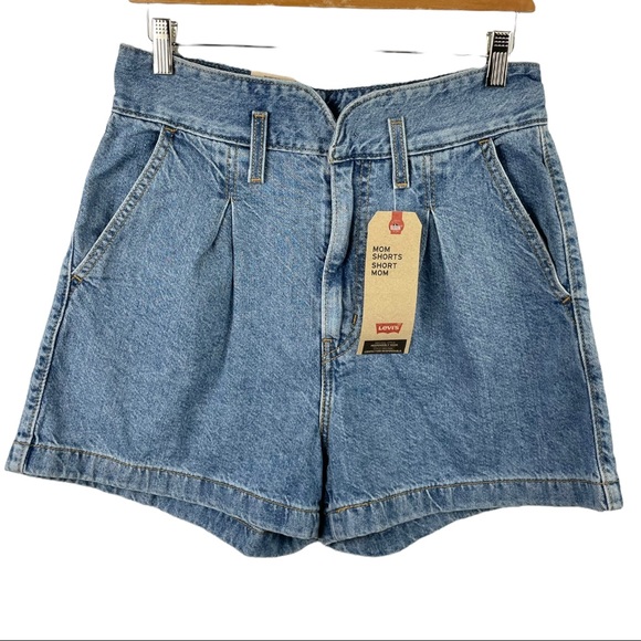 NWT Levi’s High Waisted Mom Shorts Size 28 - Picture 4 of 6